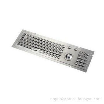 Professional Anti-Vandal Metal Kiosk Keyboard With 85 Keys
